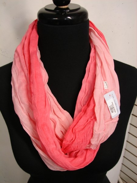 Two Tone Infinity Scarves